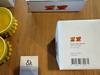 Partij gekleurde potjes - afbeelding 4 van  6