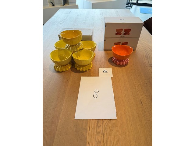 Partij gekleurde potjes - afbeelding 6 van  6