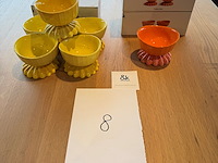Partij gekleurde potjes - afbeelding 6 van  6