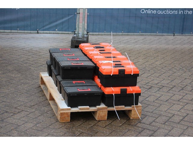 Partij gereedschapskisten nieuw - afbeelding 1 van  1