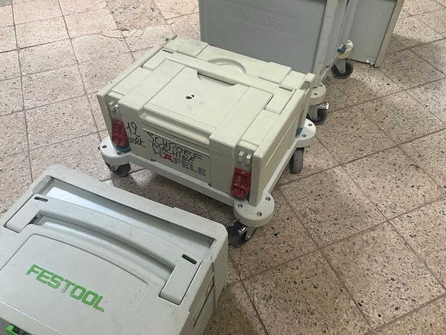 Partij gereedschapskoffers en opbergbakken (4x) - afbeelding 4 van  8