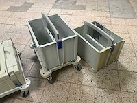 Partij gereedschapskoffers en opbergbakken (4x) - afbeelding 7 van  8