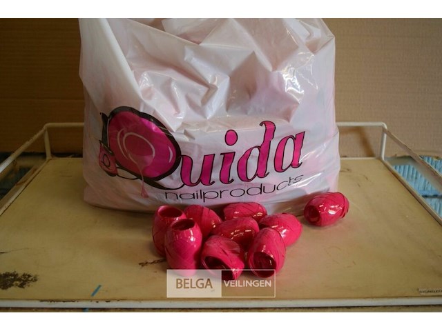 Partij geschenklint roos - afbeelding 1 van  2