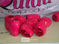 Partij geschenklint roos - afbeelding 2 van  2