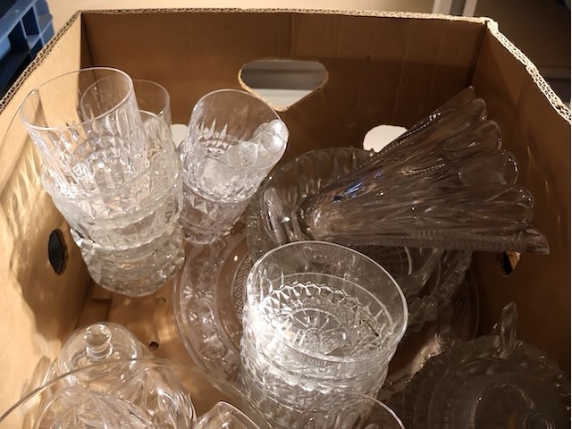 Partij geslepen glas - afbeelding 3 van  4