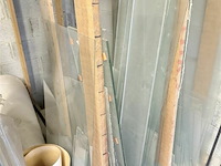 Partij glas en spiegelglas, div afmetingen - afbeelding 3 van  4