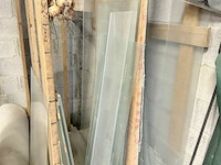 Partij glas en spiegelglas, div afmetingen - afbeelding 4 van  4