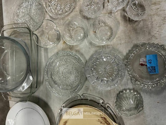 Partij glas & servieswerk - afbeelding 4 van  6