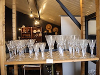 Partij glaswerk geslepen - afbeelding 1 van  4