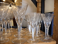 Partij glaswerk geslepen - afbeelding 4 van  4