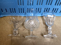 Partij glaswerk geslepen - afbeelding 2 van  4