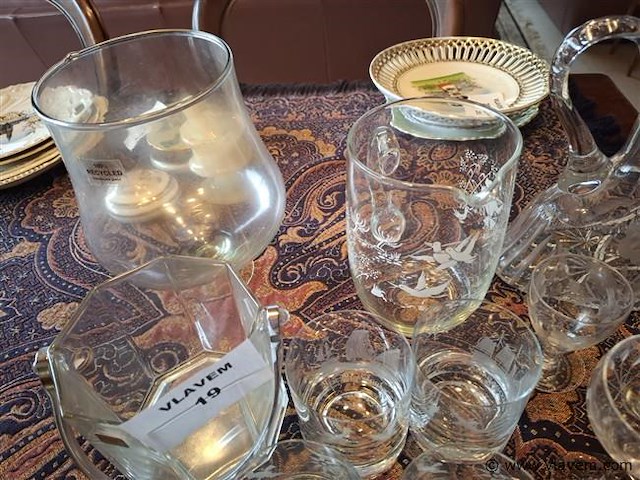 Partij glaswerk - afbeelding 5 van  6