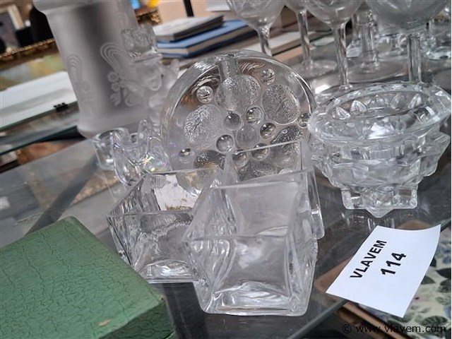 Partij glaswerk - afbeelding 1 van  3