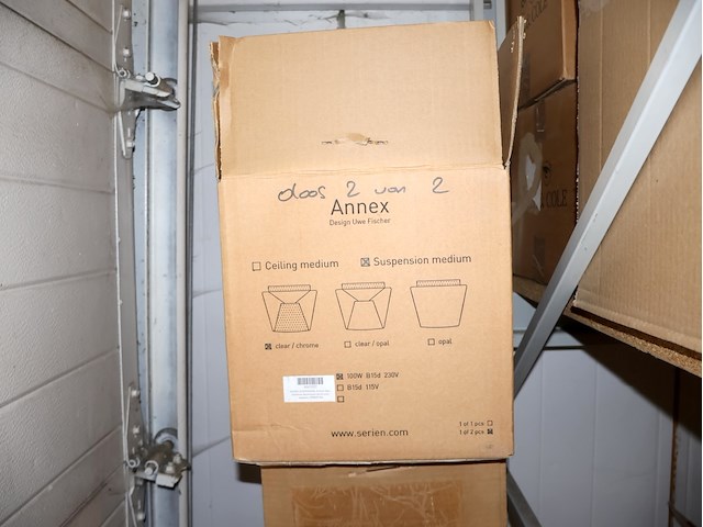 Partij glazen armaturen - afbeelding 7 van  7