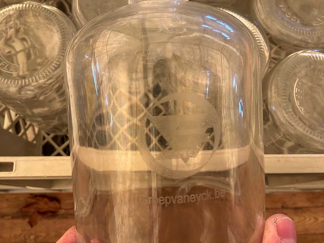 Partij glazen flessen - afbeelding 3 van  4