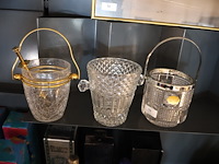 Partij glazen ijsemmer (x3) - afbeelding 2 van  4