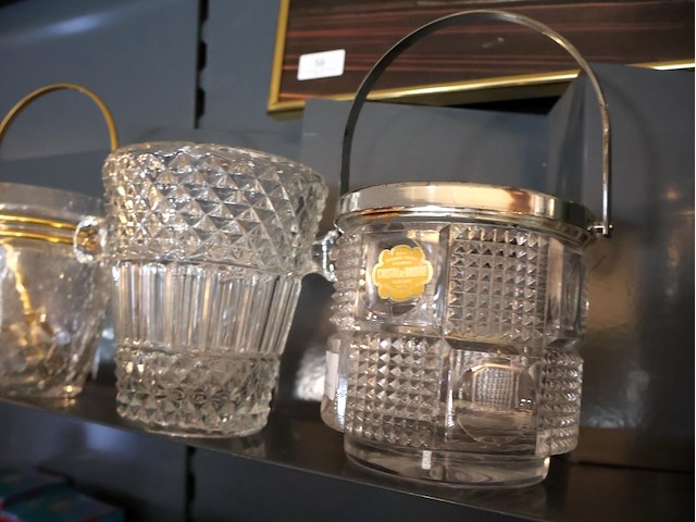 Partij glazen ijsemmer (x3) - afbeelding 4 van  4