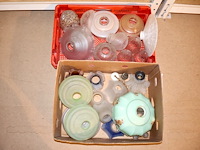 Partij glazen lampenkappen - afbeelding 1 van  9