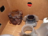 Partij glazen lampenkappen - afbeelding 6 van  9