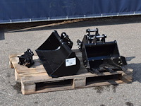 Partij graafbakken incl. snelwissel nieuw - afbeelding 1 van  1