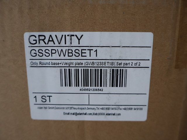 Partij gravity - afbeelding 5 van  5