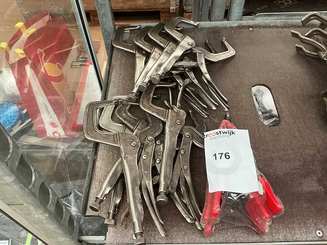 Partij griptangen c- griptangen - afbeelding 1 van  2