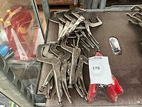 Partij griptangen c- griptangen