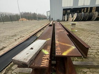 Partij h-profielbalken ±9m - afbeelding 2 van  6
