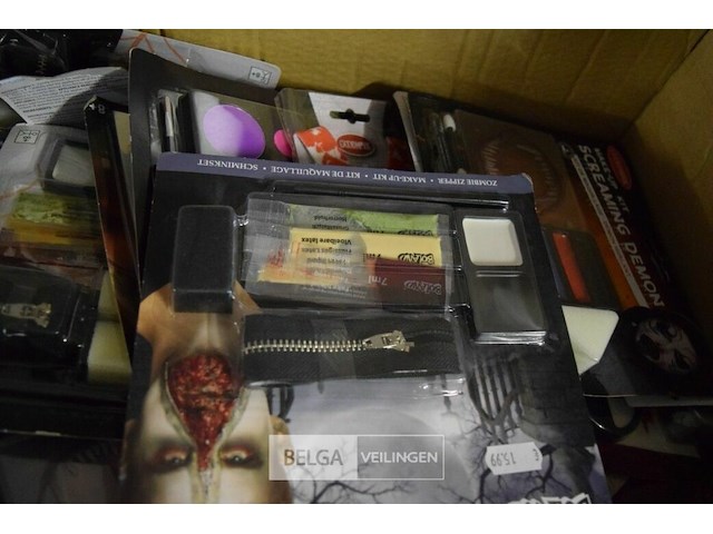 Partij halloween make up - afbeelding 2 van  4