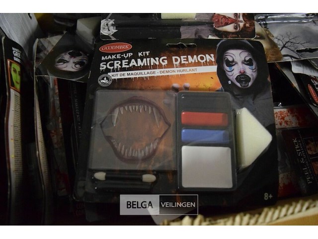 Partij halloween make up - afbeelding 4 van  4