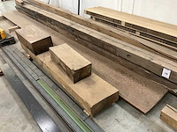 Partij hardhout balken - afbeelding 3 van  5