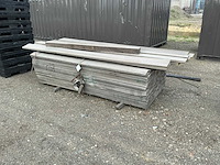 Partij hardhouten planken - afbeelding 1 van  10