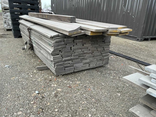 Partij hardhouten planken - afbeelding 3 van  10