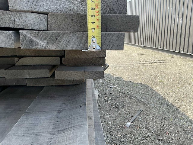 Partij hardhouten planken - afbeelding 3 van  13