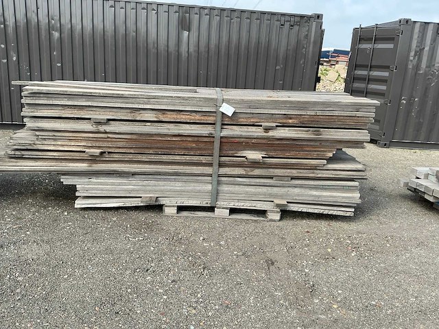 Partij hardhouten planken - afbeelding 6 van  13