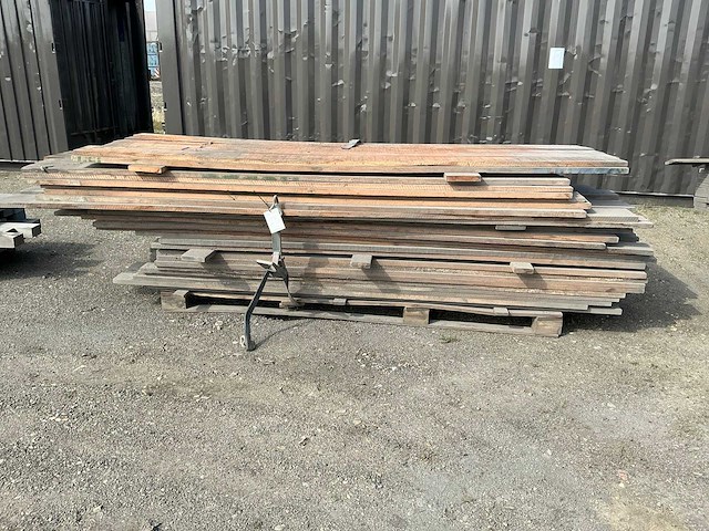 Partij hardhouten planken - afbeelding 6 van  13