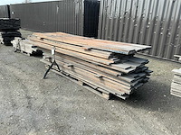 Partij hardhouten planken - afbeelding 7 van  13