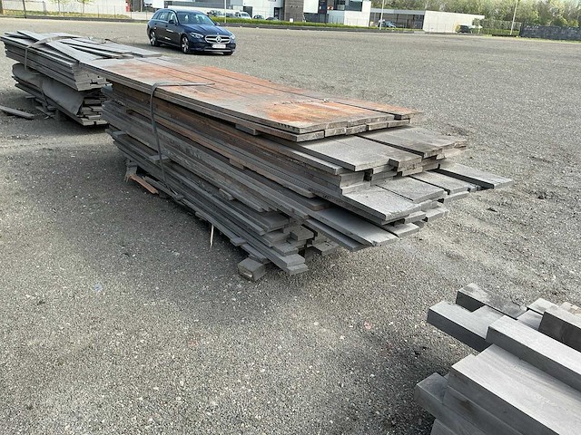 Partij hardhouten planken - afbeelding 8 van  13