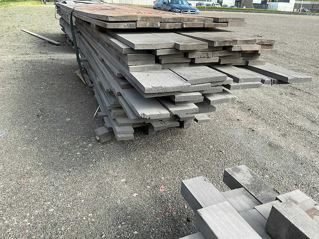 Partij hardhouten planken - afbeelding 9 van  13