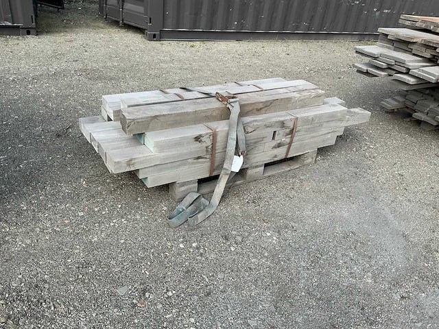 Partij hardhouten - afbeelding 1 van  5