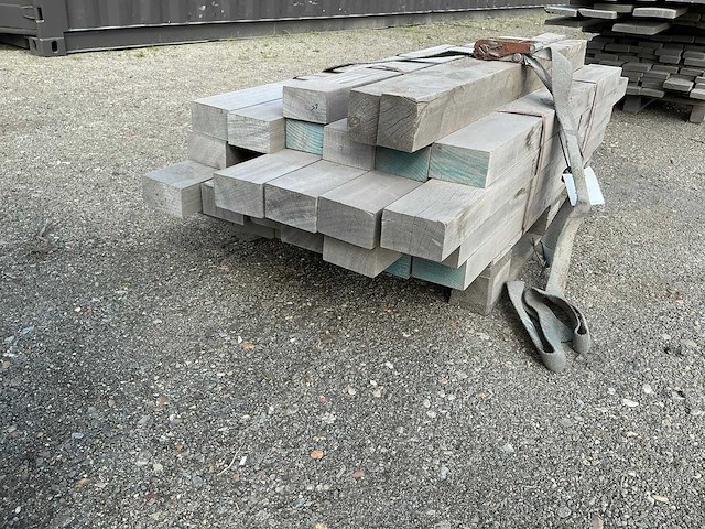 Partij hardhouten - afbeelding 2 van  5