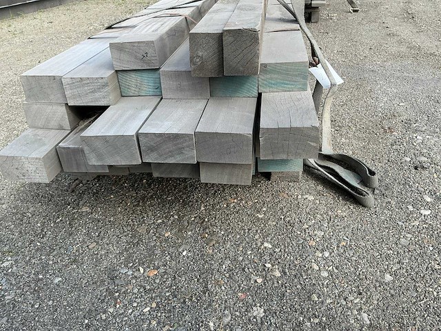 Partij hardhouten - afbeelding 3 van  5