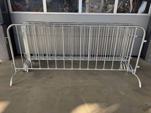 Partij hekwerk dranghekken 10 stuks nieuw - afbeelding 1 van  1