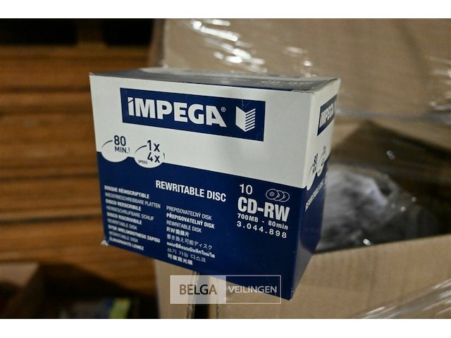 Partij herschrijfbare cd's + lampen - afbeelding 2 van  4