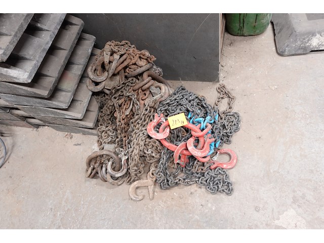 Partij hijshaken & kettingen - afbeelding 5 van  5