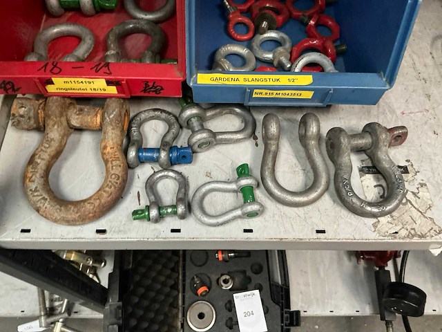 Partij hijsogen en d sluitingen - afbeelding 4 van  4