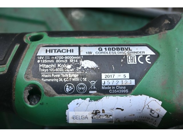 Partij hitachi accu machines - afbeelding 14 van  15