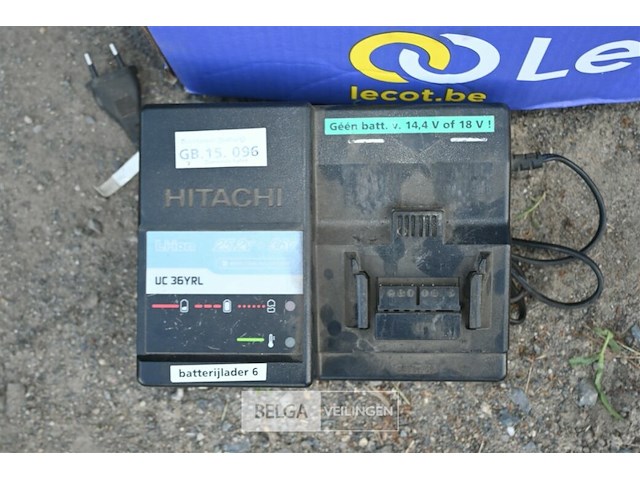 Partij hitachi accu machines - afbeelding 6 van  15