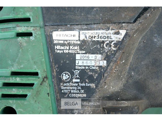 Partij hitachi accu machines - afbeelding 9 van  15