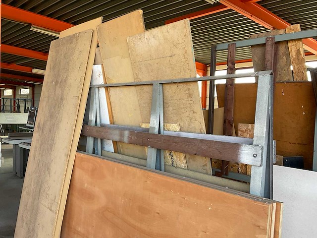 Partij hout- en plaatmateriaal - afbeelding 2 van  10